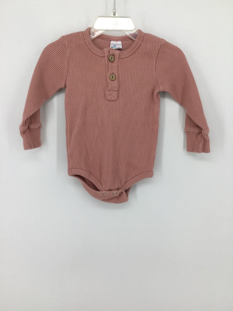 Little One Shop Child Size 6-9 Months Pink Onesie