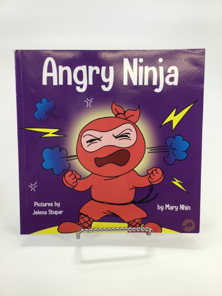 Angry Ninja Paperback Book