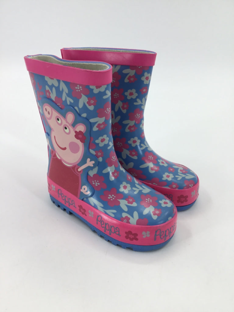 Peppa Pig Child Size 4 Toddler Pink Rain/Snow Boots