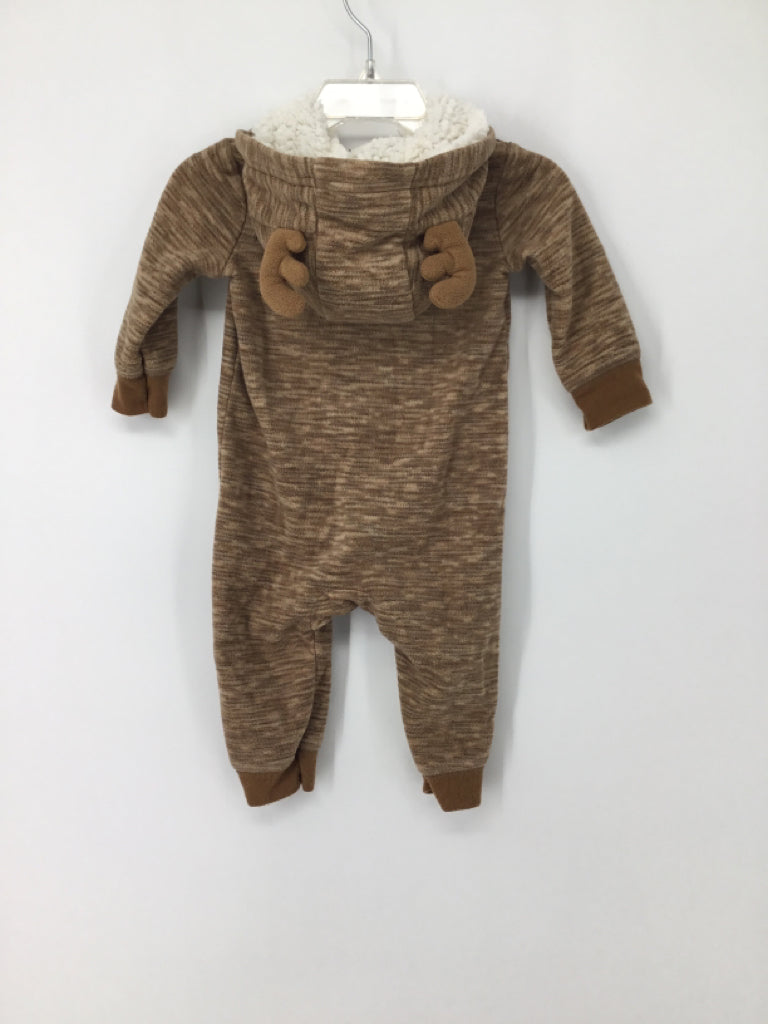 Just One You Made by Carters Child Size 6 Months Tan Christmas Outfit