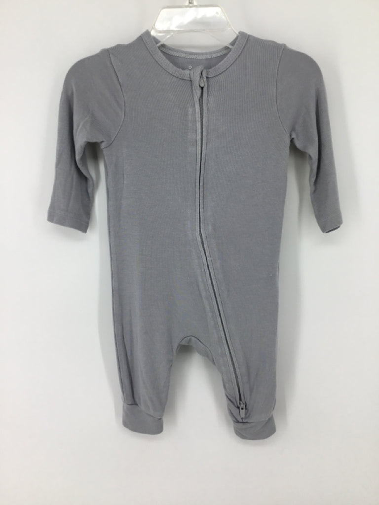 cloud island Child Size 3-6 Months Gray Solid Pajamas - boys