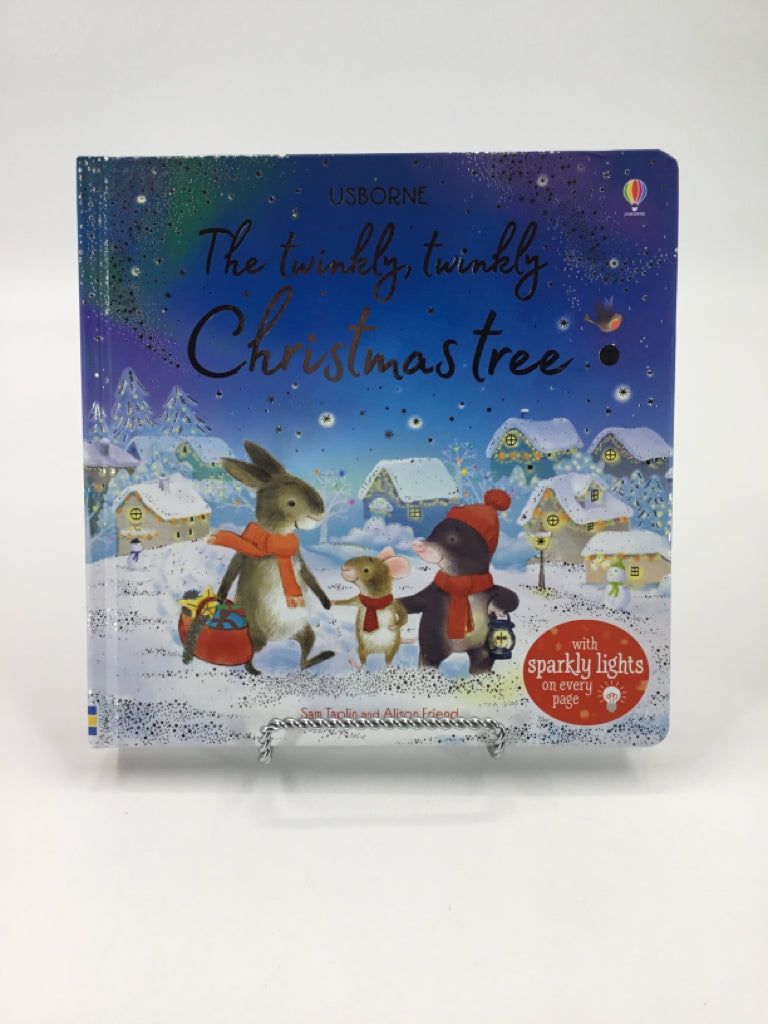 Usborne The Twinkly Twinkly Christmas Tree Board Book