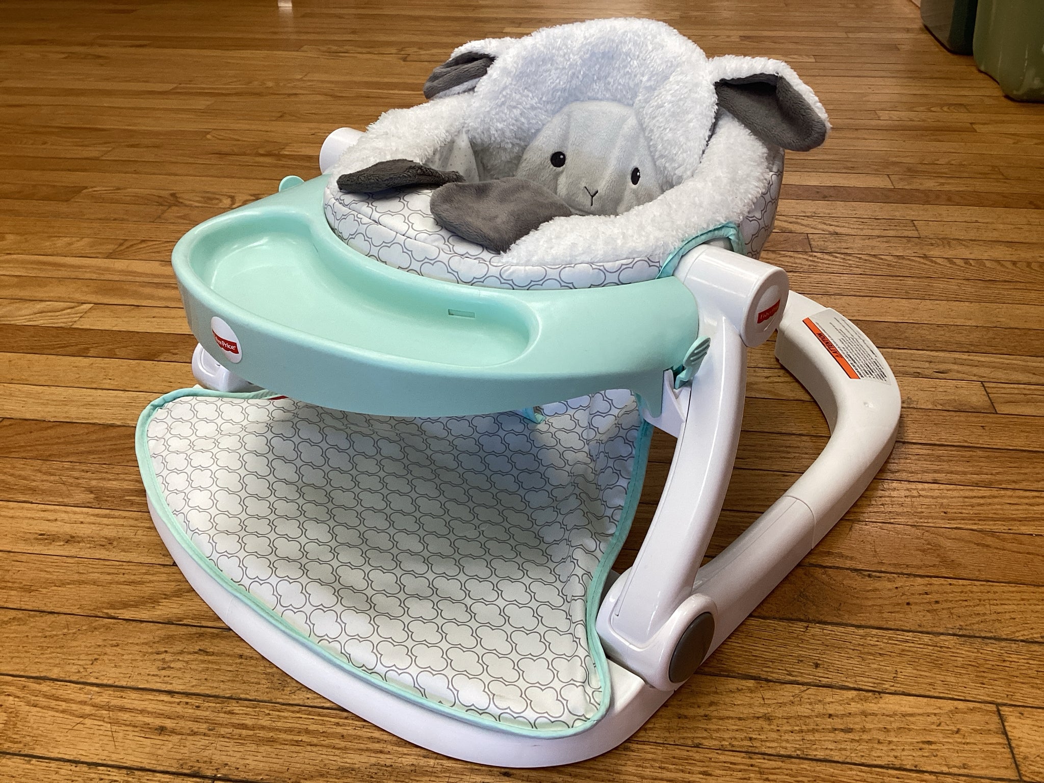Fisher Price Sit Me Up Floor Seat with tray