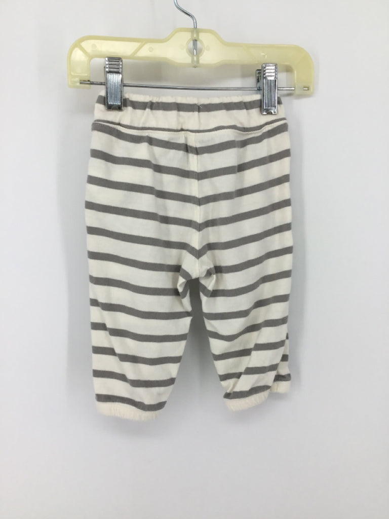 Baby Gap Child Size 3-6 Months Gray Stripe Pants - boys