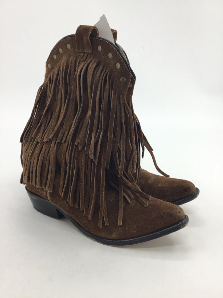 Smoky Mountain Boots Child Size 3.5 Youth Brown Boots