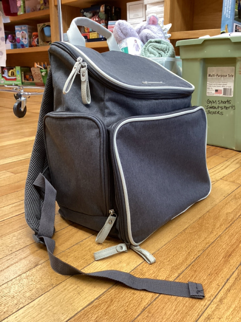 Banana Fish Gray Diaper Bag