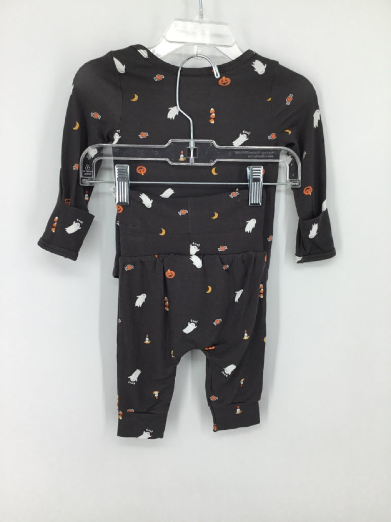Child of Mine Child Size 0-3 Months Gray Halloween Pajamas