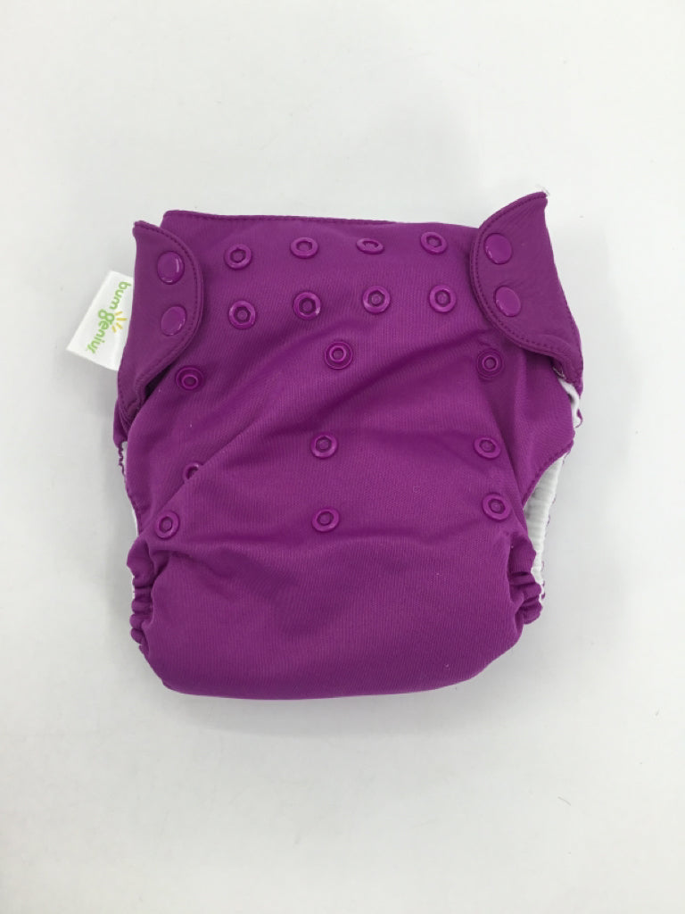 Bum Genius Child Size One Size Purple Solid Pocket Cloth Diaper