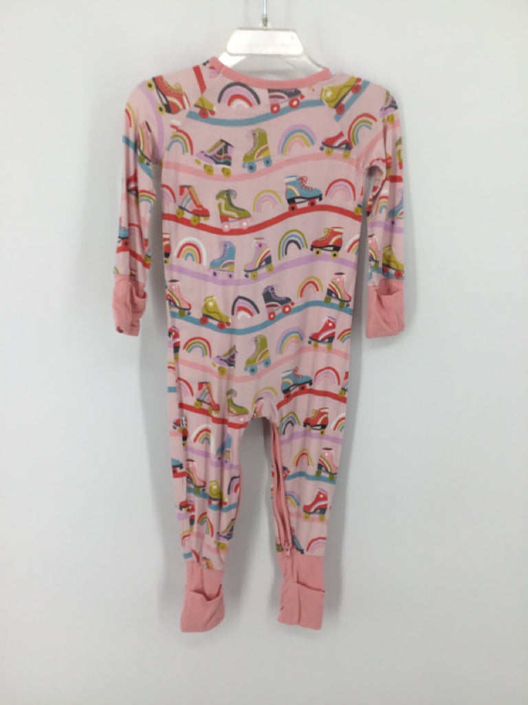 Little Sleepies Child Size 6-12 Months Pink Outfit - girls