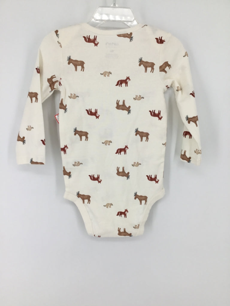 Just One You Made by Carters Child Size 18 Months Cream Onesie