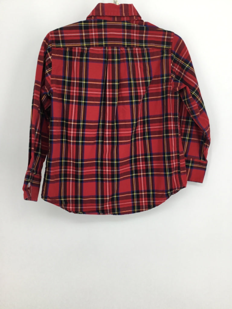 Crewcuts Child Size 2 Red Plaid Shirt - boys