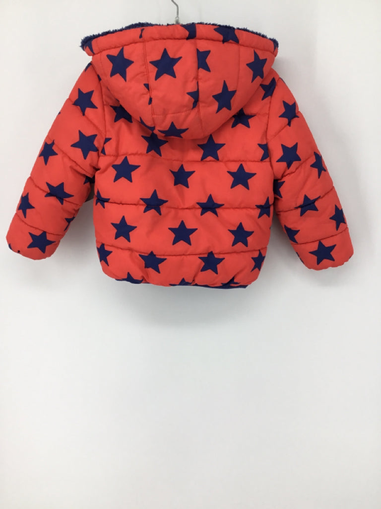 Mini Boden Child Size 3 Red Stripe Outerwear - boys