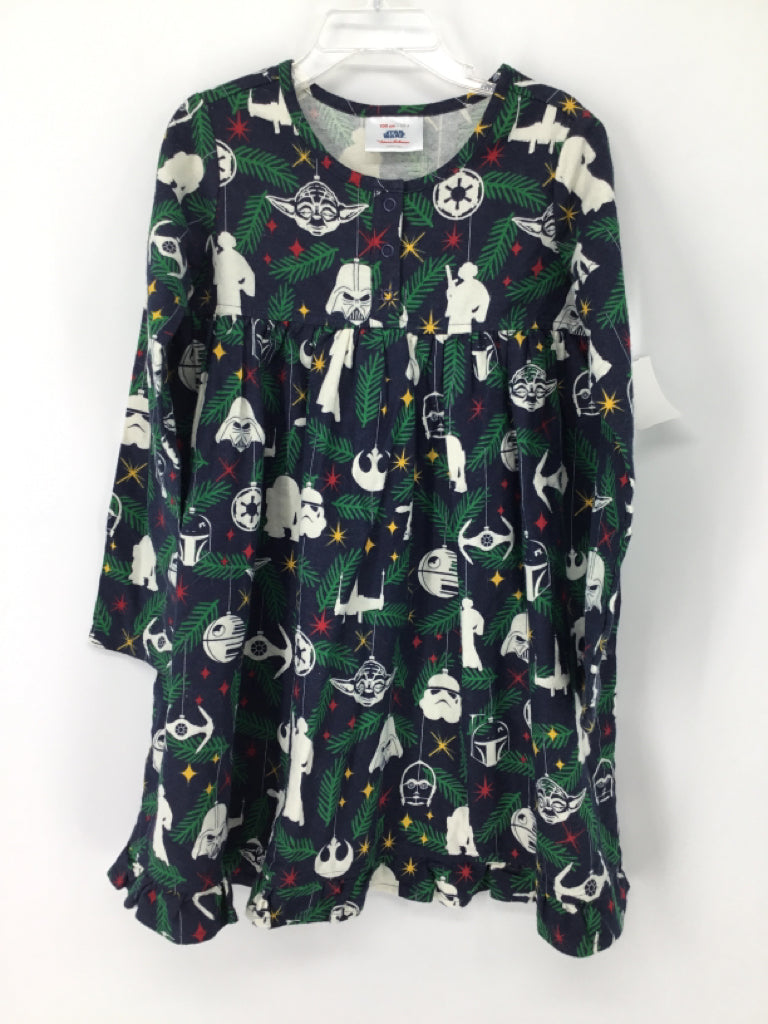 Hanna Andersson + Star Wars Child Size 4 Navy Christmas Pajamas