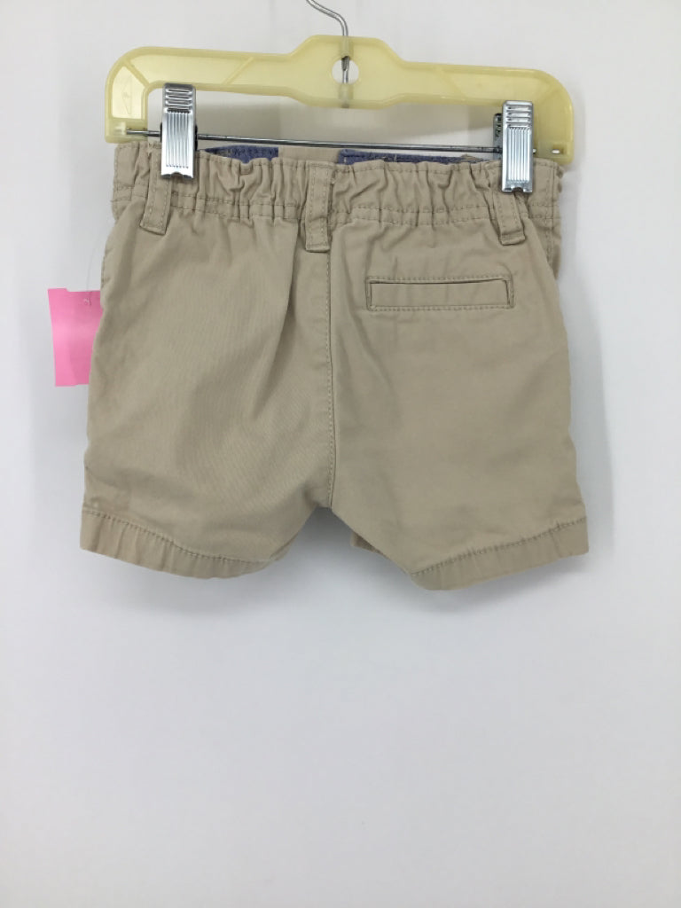 OshKosh B'gosh Child Size 12 Months Tan Solid Shorts - boys