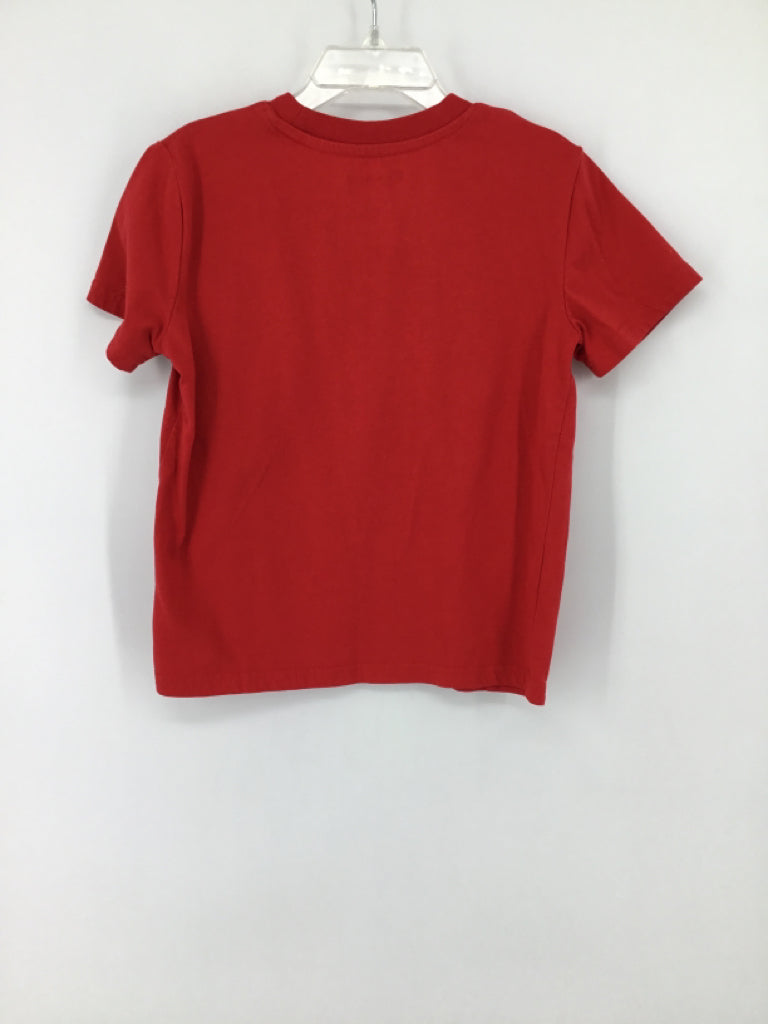 Champion Child Size 7 Red screen printed T-shirt - boys