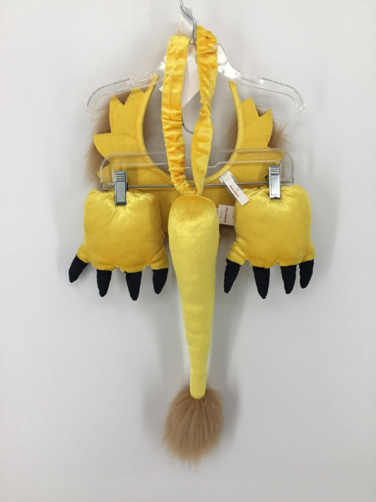 Hanna Andersson Child Size One Size Yellow Lion Halloween Costume