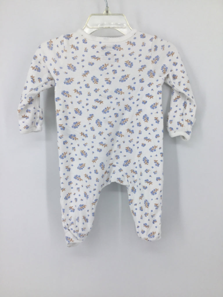 Child of Mine Child Size 0-3 Months White Sleepers