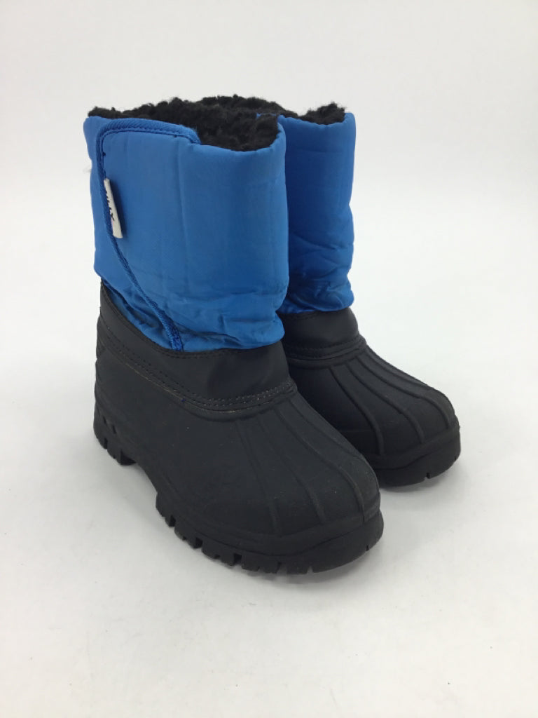 Lilly New York Child Size 9 Toddler Blue Rain/Snow Boots