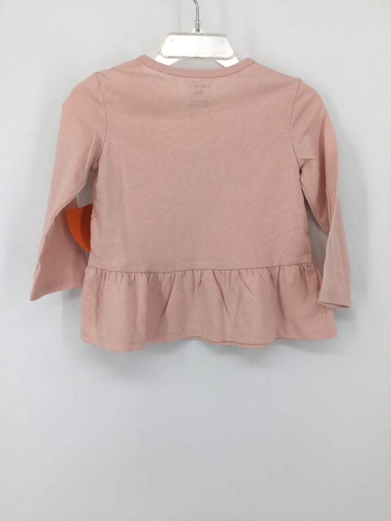 Carter's Child Size 18 Months Pink T-shirt - girls