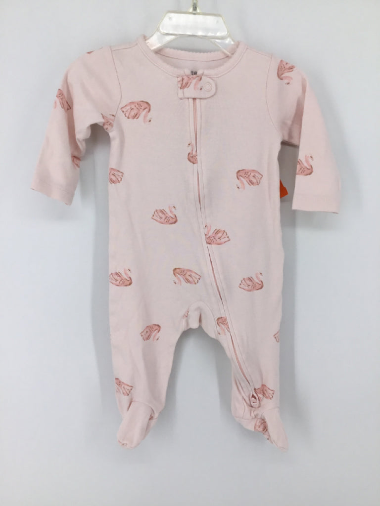 Child of Mine Child Size 3-6 Months Pink Sleepers