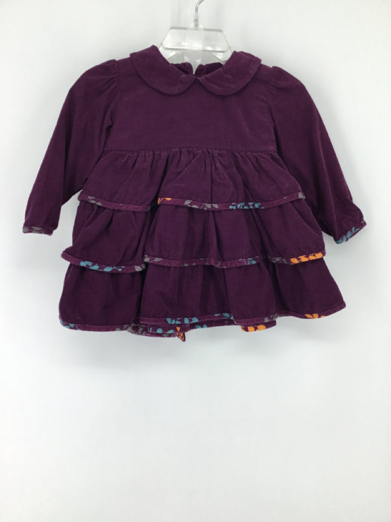 Strasburg Child Size 12 Months Purple Dress - girls