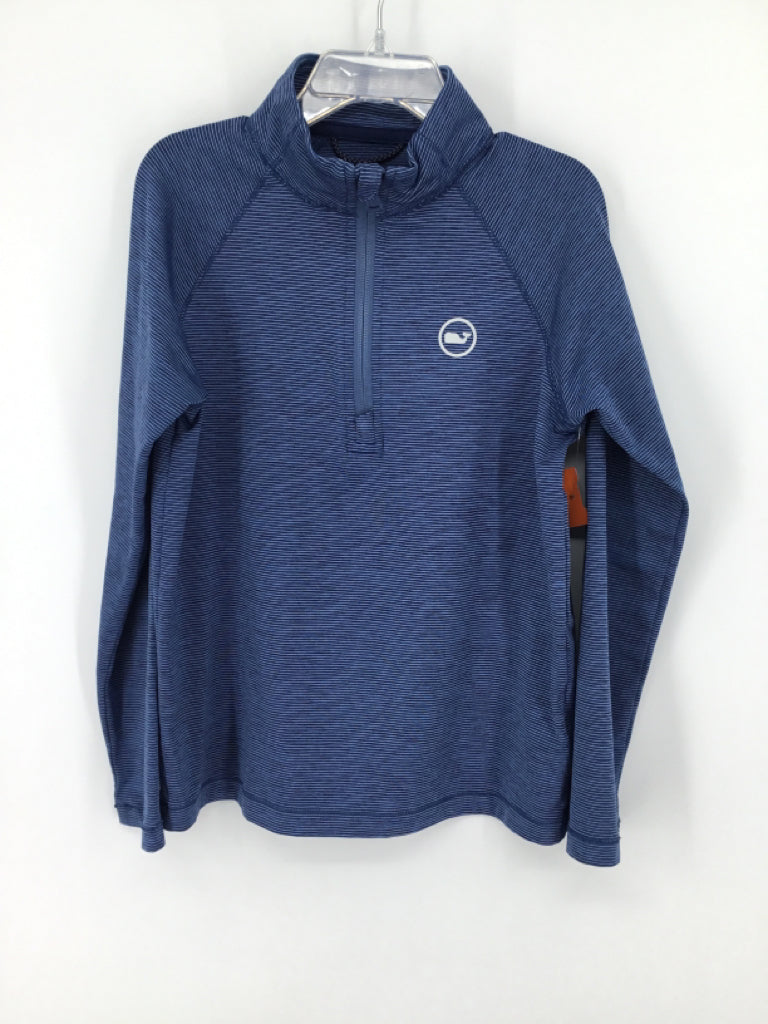 vineyard vines Child Size 6 Blue Stripe Shirt - boys