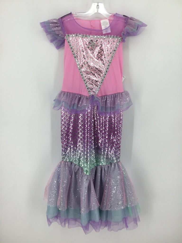 Child Size 8 Multi-Color Mermaid Dress-Up