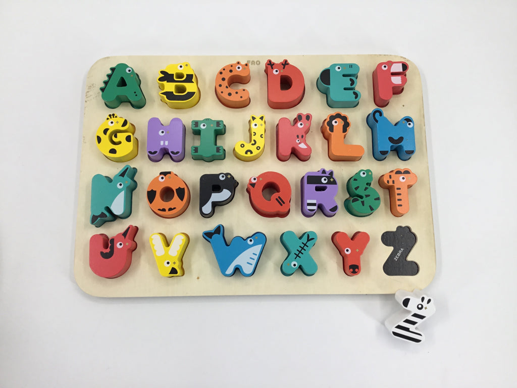 FAO Chunky Alphabet Puzzle