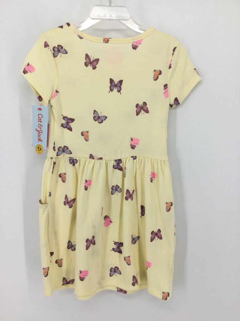 Cat & Jack Child Size 4 Yellow Dress - girls