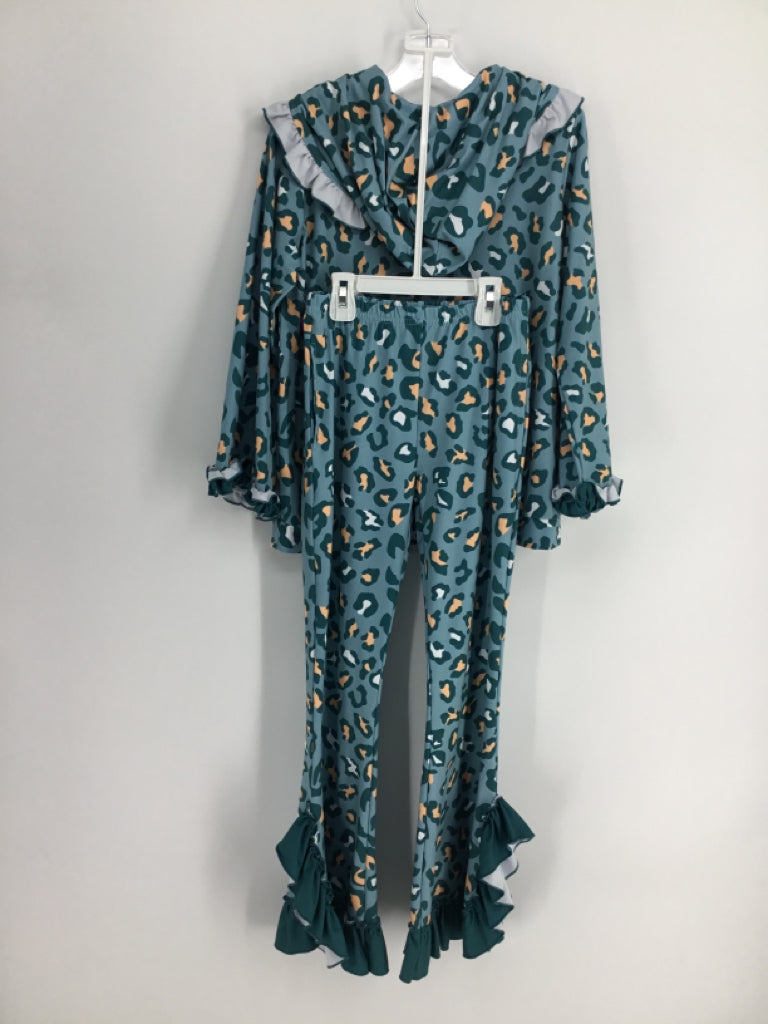 Grace By Faith Child Size 10 Teal Outfit - girls