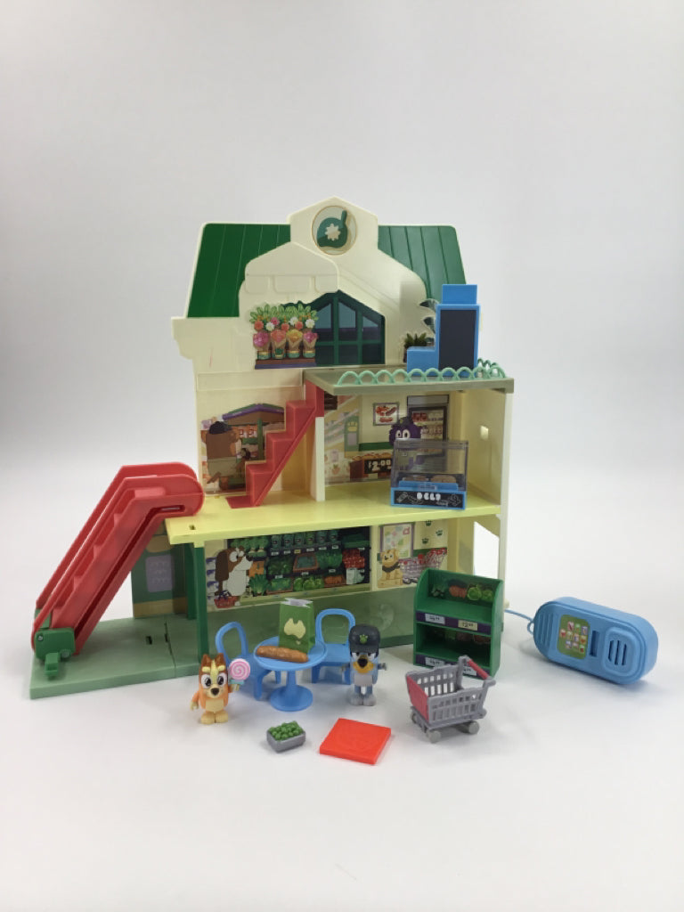 Bluey Let's Play Chef Supermarket Playset