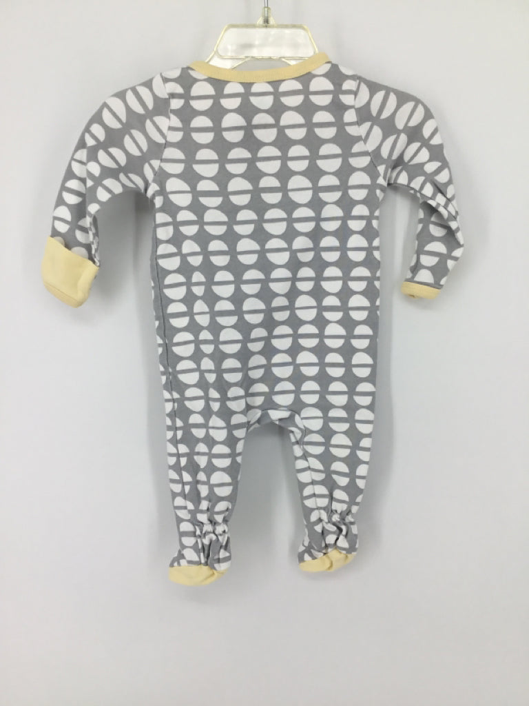 cloud island Child Size 0-3 Months Gray Sleepers