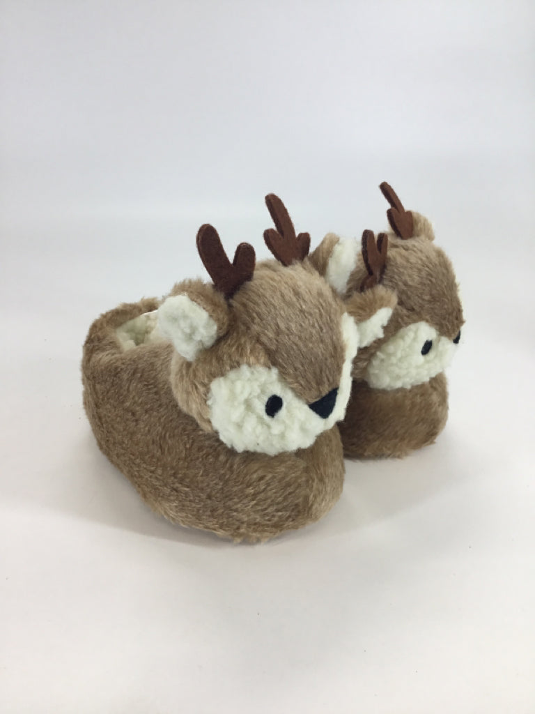 Baby Gap Child Size 7 Toddler Tan Slippers