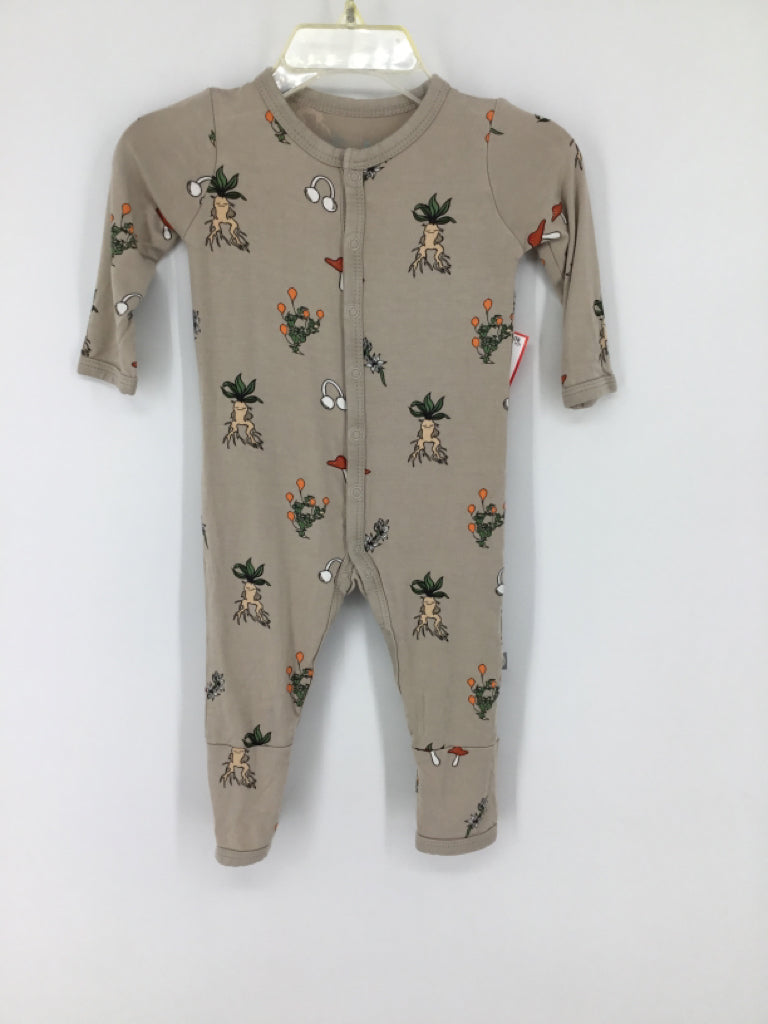 Kyte + Harry PotterChild Size 3-6 Months Tan Print Pajamas - boys
