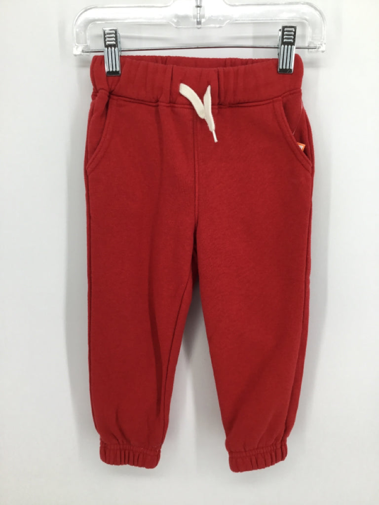 Old Navy Child Size 2 Red Solid Sweatpants - boys