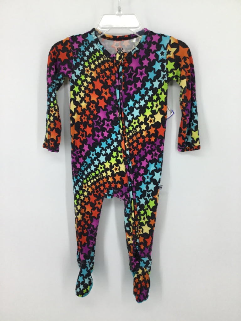 Bums & Roses Child Size 6-9 Months Multi-Color Sleepers