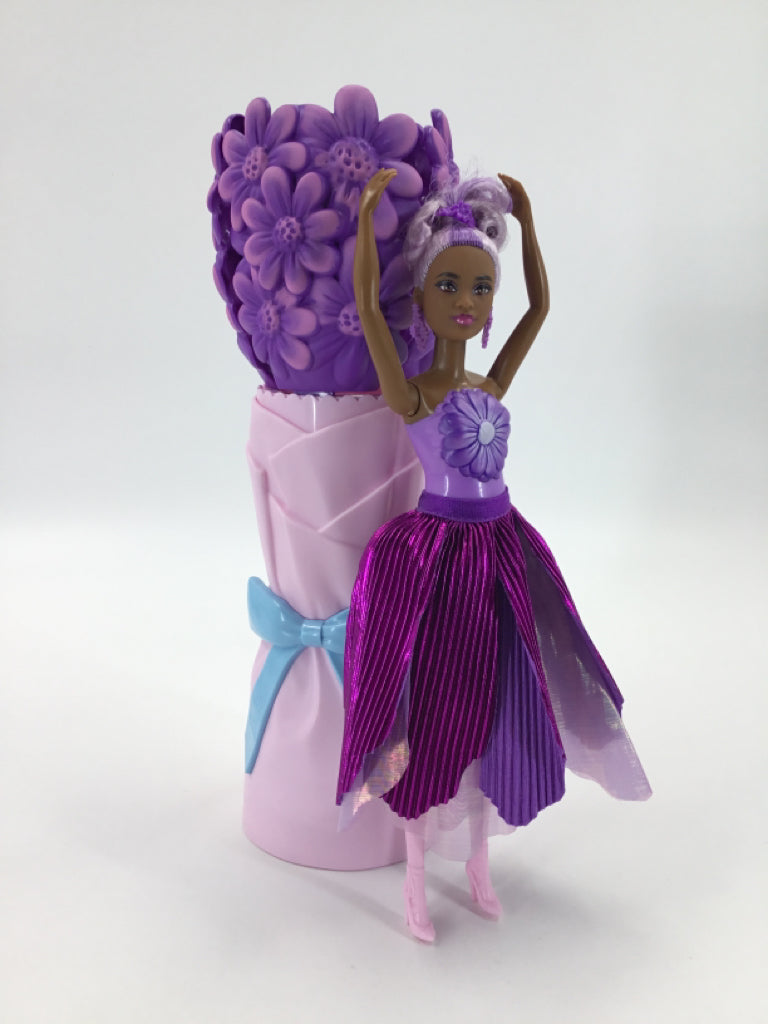Barbie Petal Pop Scented Fashion Doll - Purple Daisy