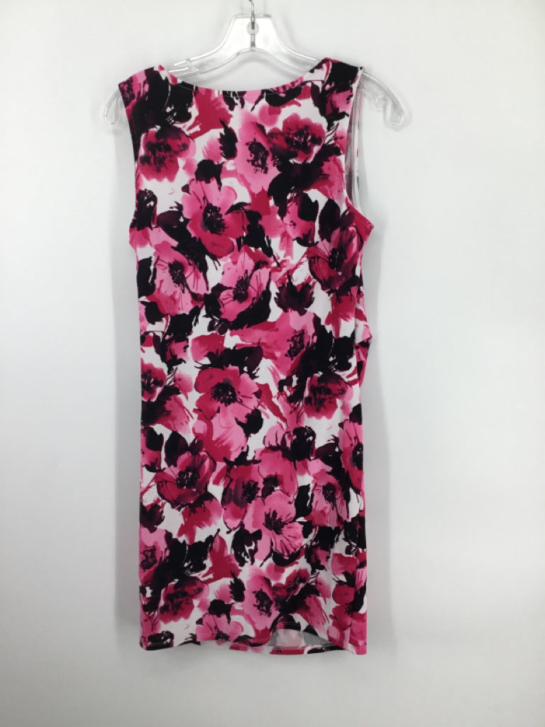 Pink Blush Size M Poly Blend Dress - Maternity