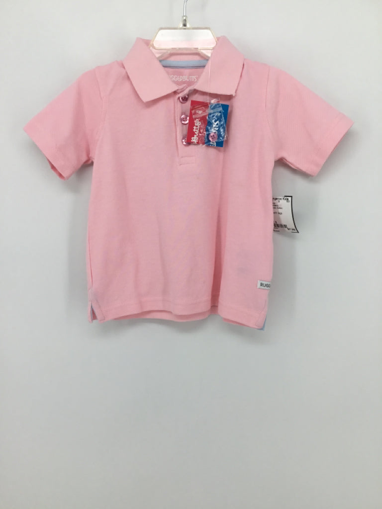 Rugged Butts Child Size 3 Pink Solid Shirt - boys