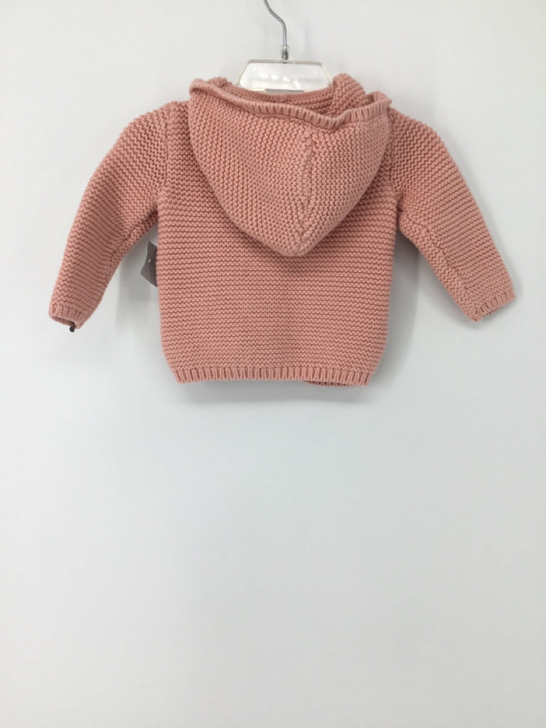 Little Planet Child Size 3 Months Pink Sweater - girls