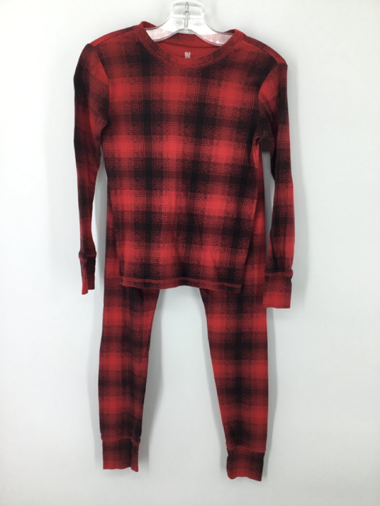 Gap Kids Child Size 10 Red Plaid Pajamas - boys