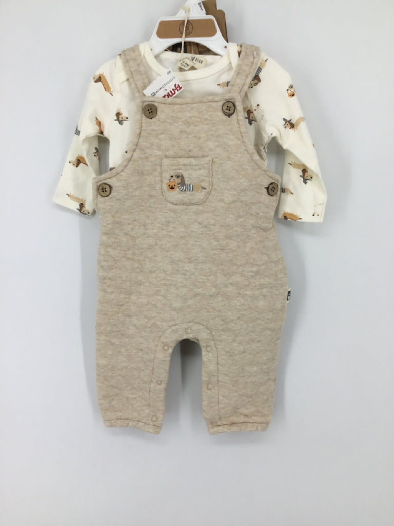 Rabbit + Bear Child Size 3-6 Months Tan Halloween Outfit