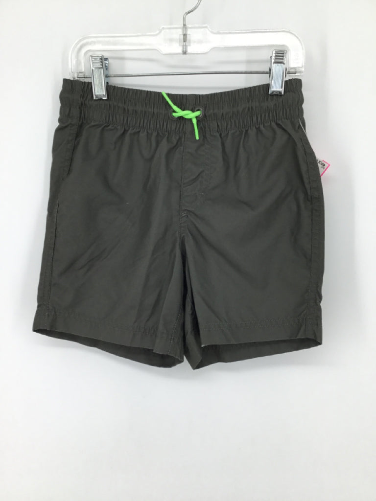 Old Navy Child Size 6 Gray Solid Swimwear - boys