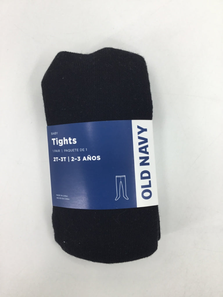 Old Navy Child Size 2 Black Tights - girls