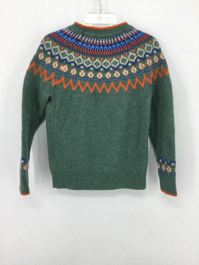 Mini Boden Child Size 5 Green Sweater - girls