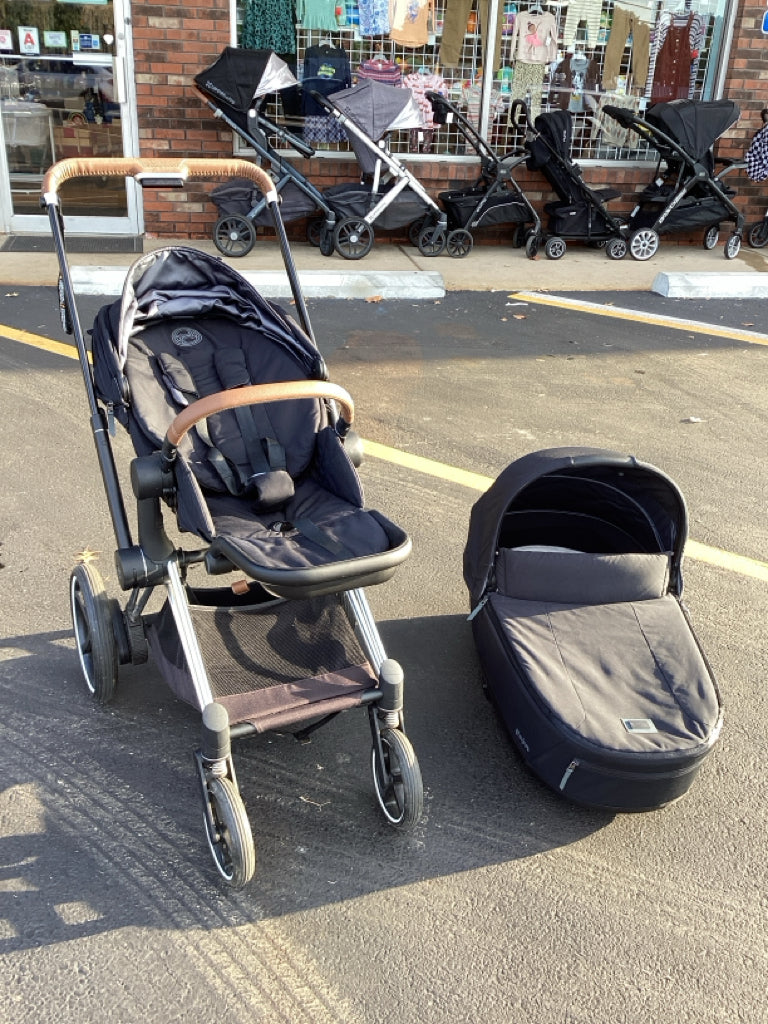 Cybex E-Priam Electric Assist Stroller with Carry Cot - 2021