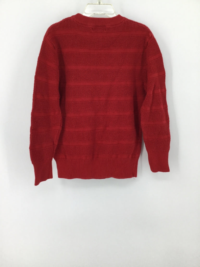 Cat & Jack Child Size 6 Red Solid Sweater - boys