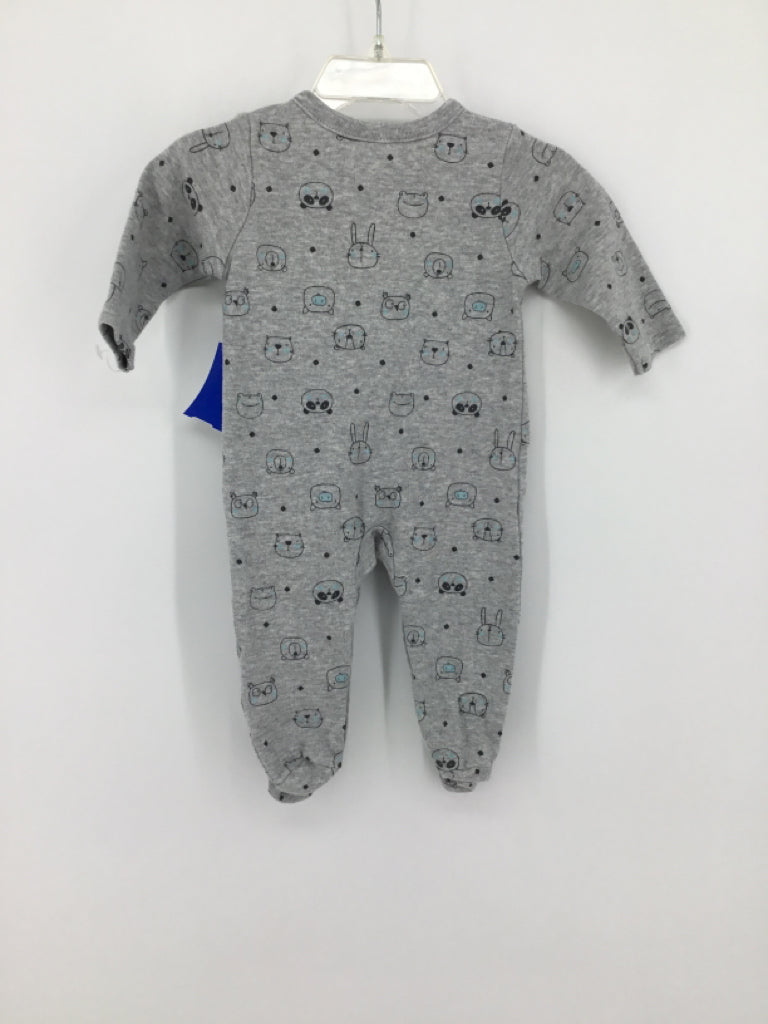 Sterling Baby Child Size 6 Months Gray Sleepers