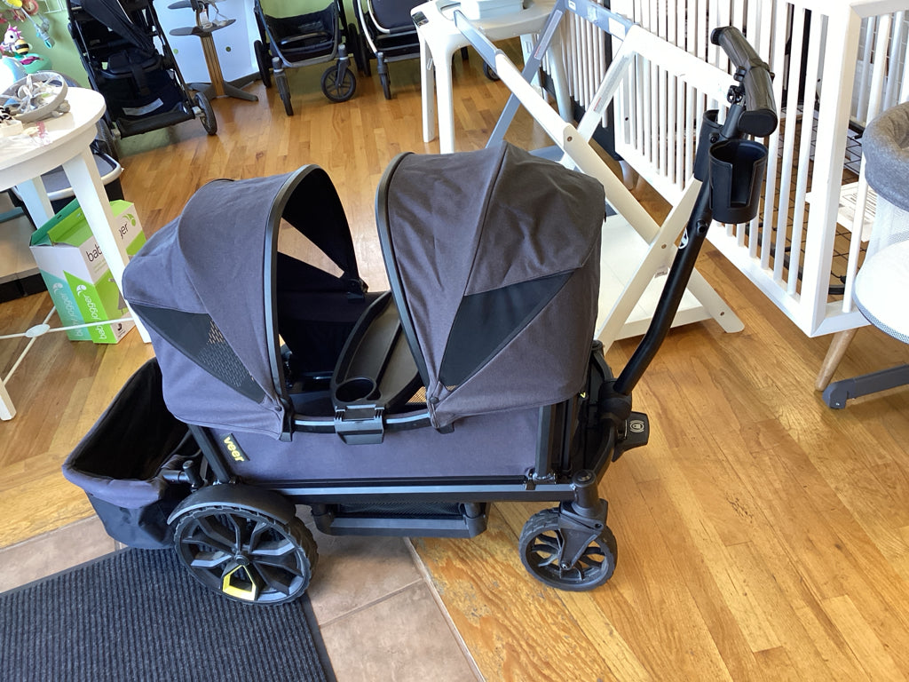 Veer All-Terrain Cruiser Stroller Wagon - 2020 Comes with 2 Retractable Canopies