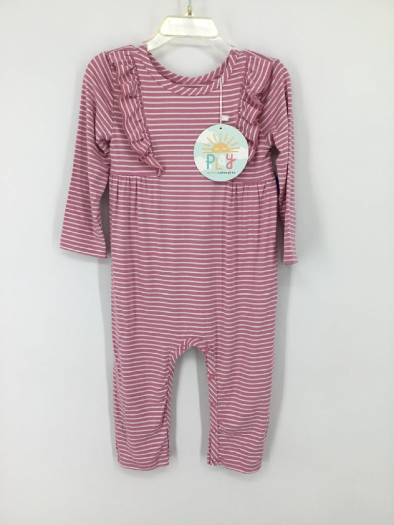 Play by Little Sleepies Child Size 12-18 Months Pink Outfit - girls